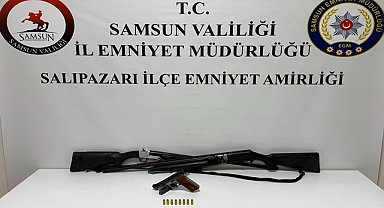 Salıpazarı'nda Silah Operasyonu: 3 Silah Ele Geçirildi