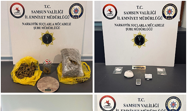 Samsun'da Uyuşturucu Operasyonu: 12 Şahsa Adli İşlem