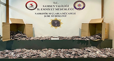Samsun'da Uyuşturucu Operasyonu: 46 Bin Uyuşturucu Hap Ele Geçirildi