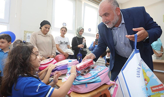 Tüm Öğrencilerin Çanta ve Kırtasiye Seti Canik Belediyesi'nden!