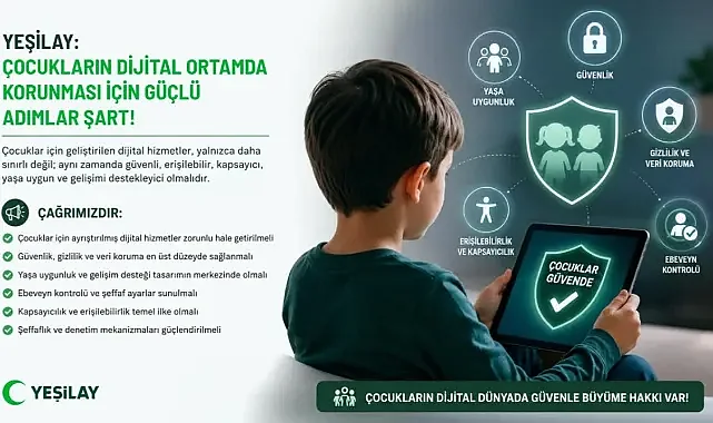 Yeşilay’dan çocukların dijital güvenliği için kapsamlı çağrı