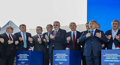 Başkan İkiz, Samsun Çarşamba Havalimanı Terminal Binalarının Temel Atma Törenine Katıldı