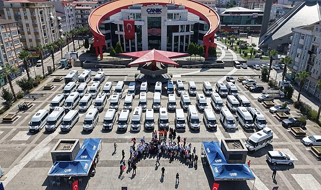 Canik'te Cumhurbaşkanı Erdoğan'a Sevgi Seli