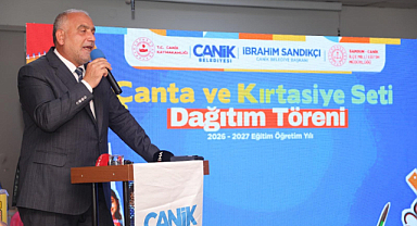 Canik'te Tüm Öğrenciler Çanta ve Kırtasiye Setlerine Kavuştu