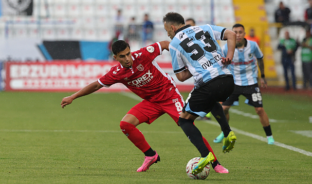 Erzurumspor FK Samsunspor’u tek golle geçti