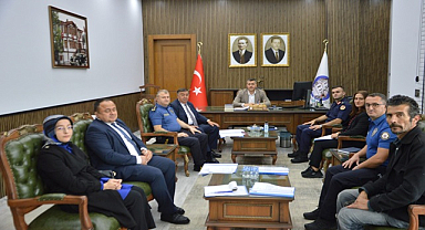 Havza’da Spor Müsabakaları İçin Güvenlik Toplantısı