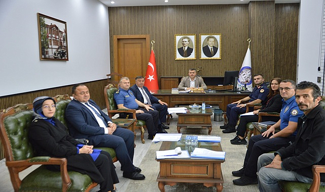 Havza’da Spor Müsabakaları İçin Güvenlik Toplantısı