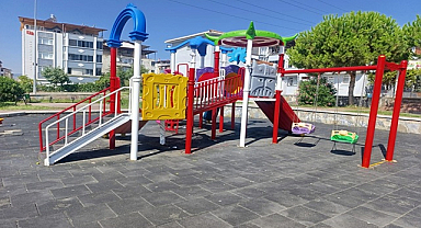 İlkadım’ın Parklarına Kırmızı Beyaz Dokunuş