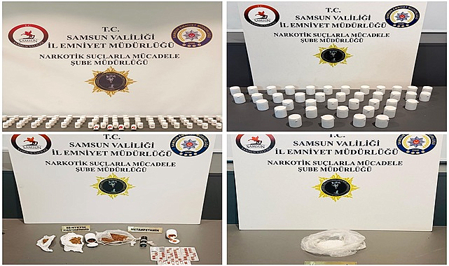 İlkadım'da Uyuşturucu Operasyonu: 8 Bin Sentetik Ecza Ele Geçirildi