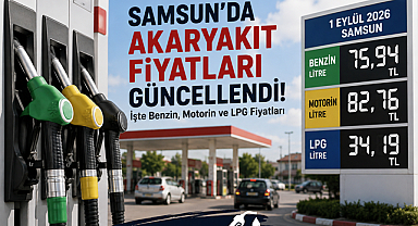 Samsun’da Akaryakıt Fiyatları Güncellendi! İşte Benzin, Motorin ve LPG Fiyatları