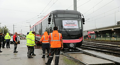 Samsun'un Ulaşım Filosuna Yeni Tramvay