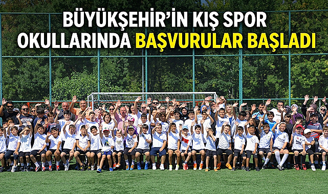 Büyükşehir’in Kış Spor Okullarında Başvurular Başladı