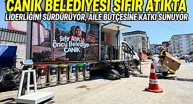 Canik Belediyesi Sıfır Atıkta Liderliğini Sürdürüyor, Aile Bütçesine Katkı Sunuyor