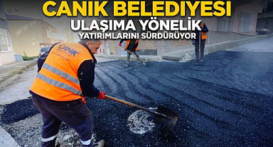 Canik Belediyesi Ulaşıma Yönelik Yatırımlarını Sürdürüyor