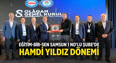Eğitim-Bir-Sen Samsun 1 No’lu Şube’de Hamdi Yıldız Dönemi