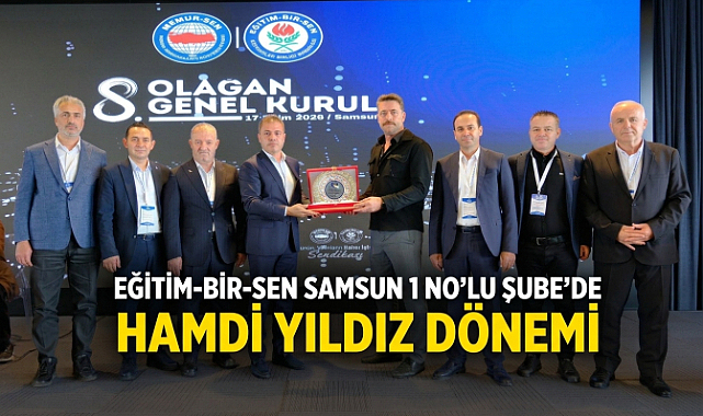 Eğitim-Bir-Sen Samsun 1 No’lu Şube’de Hamdi Yıldız Dönemi