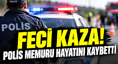 Feci Kaza! Polis Memuru Hayatını Kaybetti