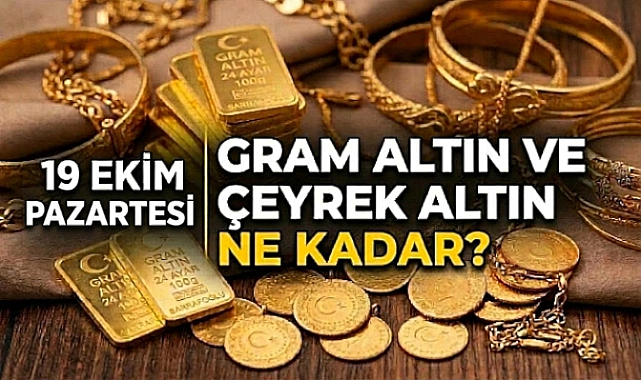 Gram ve Çeyrek Altın Bugün Ne Kadar?