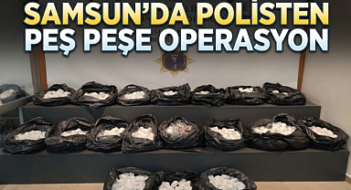 Samsun'da Polisten Peş Peşe Operasyon!