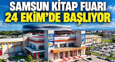 Samsun Kitap Fuarı 24 Ekim’de Başlıyor