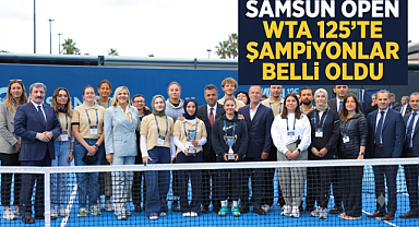 Samsun Open WTA 125 Tenis Turnuvası Heyecan Dolu Müsabakalarla Tamamlandı 