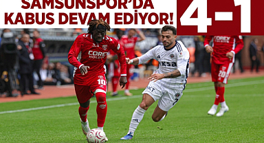 Samsunpor'da Kabus Devam Ediyor!