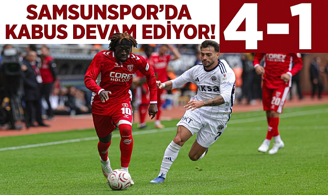 Samsunpor'da Kabus Devam Ediyor!