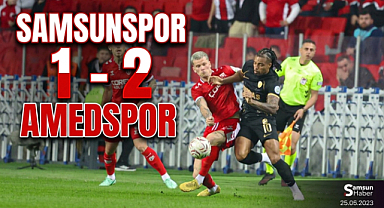 Samsunspor, Amedspor'a 2-1 Mağlup Oldu
