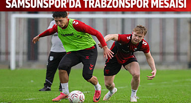 Samsunspor'da Trabzonspor Mesaisi Sürüyor 