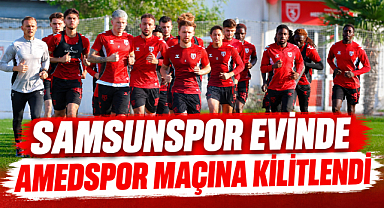 Samsunspor Evinde Amedspor Maçına Kilitlendi