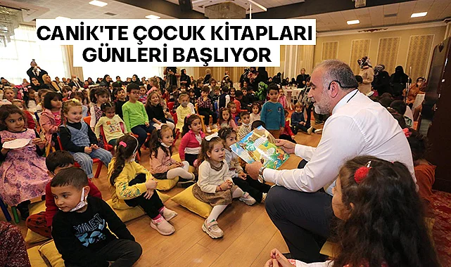 Canik'te Çocuk Kitapları Günleri Başlıyor
