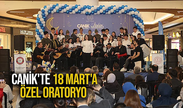 Canik'te 18 Mart'a Özel Oratoryo