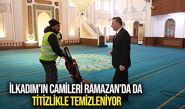 İlkadım’ın Camileri Ramazan’da da Titizlikle Temizleniyor