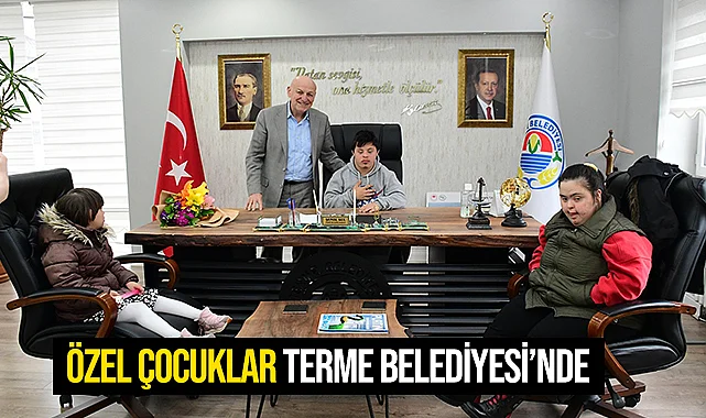Özel Çocuklar Terme Belediyesi'nde