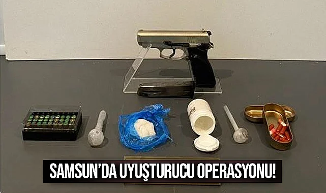 Uyuşturucu ve Silah Ele Geçirildi: 4 Şüpheli Gözaltında