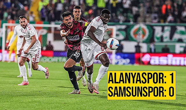 Alanyaspor: 1 Samsunspor: 0