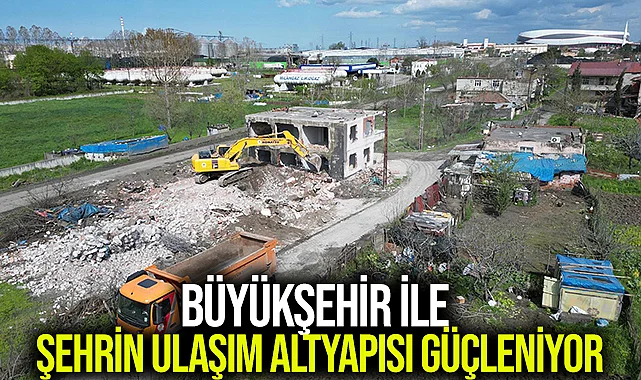 Büyükşehir İle Şehrin Ulaşım Altyapısı Güçleniyor