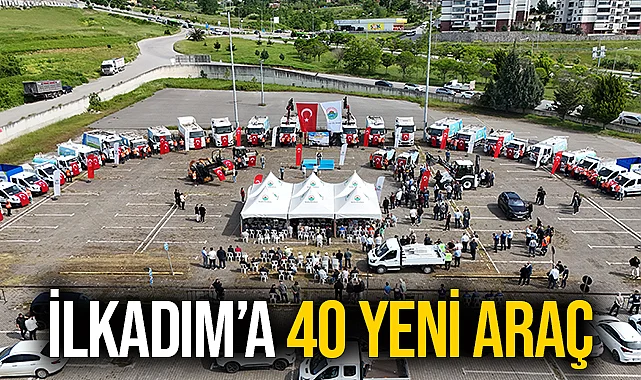 İlkadım'a 40 Yeni Araç