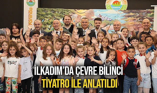 İlkadım’da Çevre Bilinci Tiyatro ile Anlatıldı