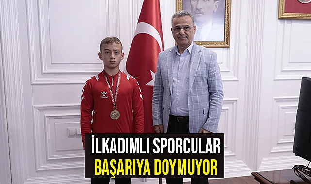 İlkadımlı Sporcular Başarıya Doymuyor