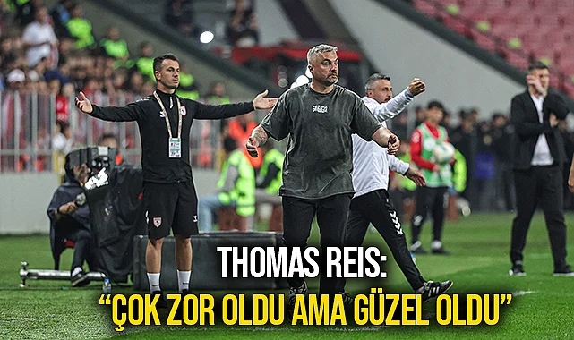 Thomas Reis: “Çok Zor Oldu Ama Güzel Oldu”