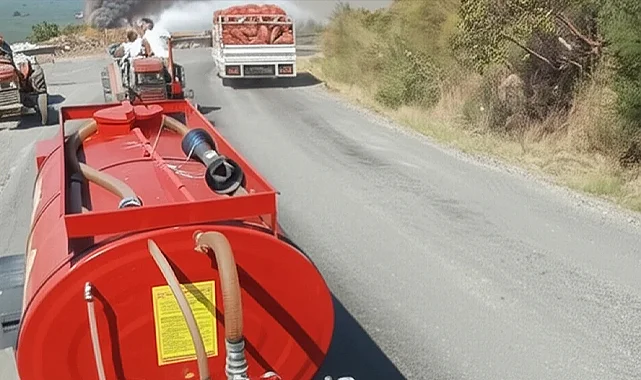 Bursa Halkı Yangına Canı Pahasına Mücadele Ediyor