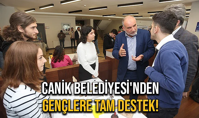 Canik Belediyesi'nden Gençlere Tam Destek!