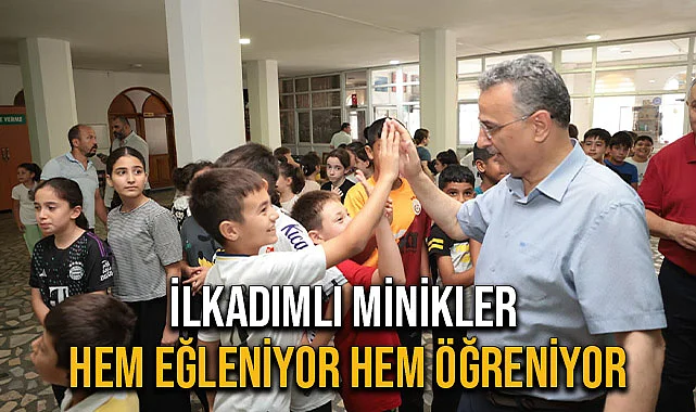 İlkadımlı Minikler Hem Eğleniyor Hem Öğreniyor