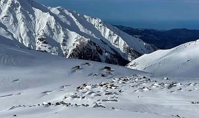 Temmuz'da Karadeniz'de Kar Sürprizi