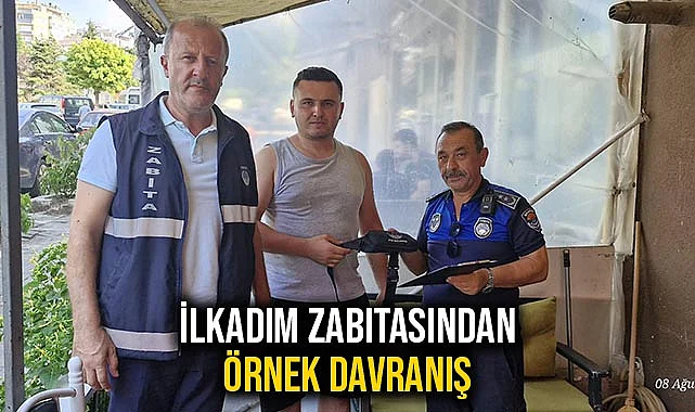 İlkadım Zabıtasından Örnek Davranış