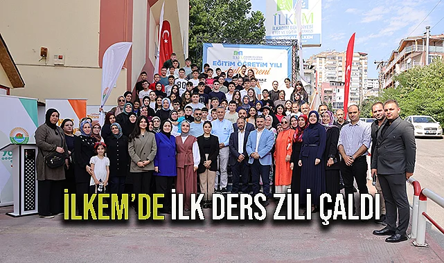 İLKEM’de İlk Ders Zili Çaldı
