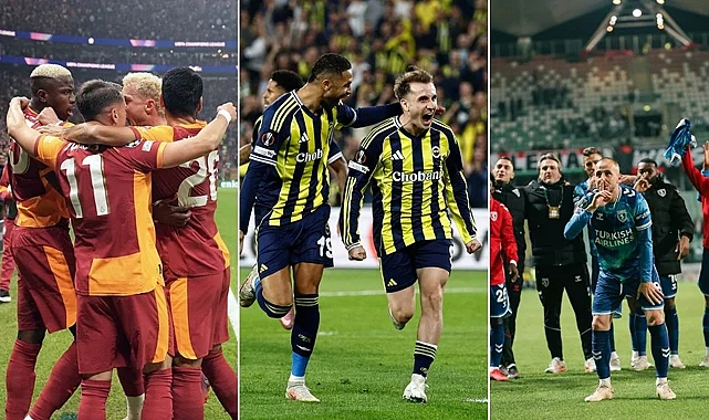 Avrupa’da tarihi zafer haftası: Temsilcilerimiz 3’te 3 yaptı