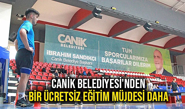 Canik Belediyesi'nden Bir Ücretsiz Eğitim Müjdesi Daha