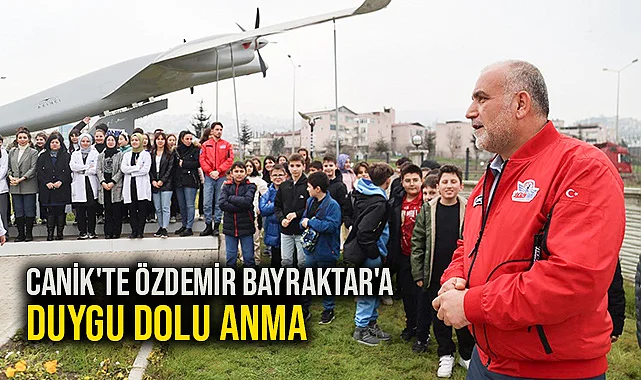 Canik'te Özdemir Bayraktar'a Duygu Dolu Anma